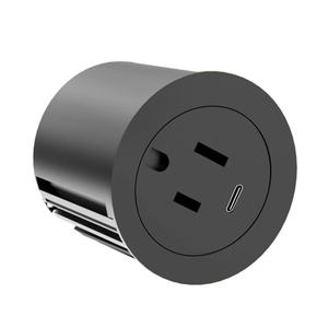 Đồ nội thất nhỏ phụ kiện mở lỗ duy nhất Vòng ổ cắm điện ổ cắm với <span class=keywords><strong>USB</strong></span> 125V đánh giá điện áp NFC mạng cắm loại - Product Image 2