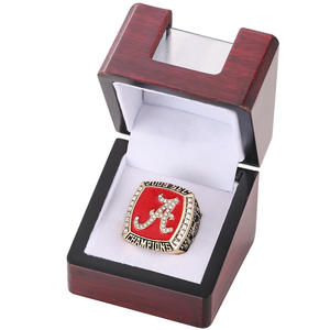 2009 N CAA Alabama Red Tide Campeonato de fútbol Anillo Aleación de moda Fabricante de joyas Ventas directas - Product Image 5