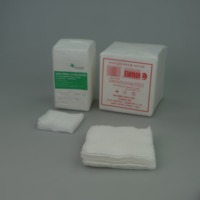 Élimination des consommables médicaux Fabricant de gaze Hôpital 10cm x 10cm Écouvillons de gaze non stériles 8ply