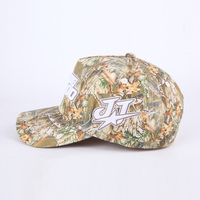 Casquette de baseball structurée à logo personnalisé, broderie 3D, motif camouflage Real Tree, camouflage forestier, streetwear, outdoor