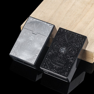 Trái tim của Hộp Thuốc Lá hộp sọ nhựa dày 20 miếng nam dày cá tính sáng tạo hộp sọ Hộp Thuốc Lá - Product Image 4