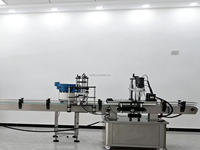 Machine de scellage automatique pour bouteilles en verre et en plastique de parfum, d'eau ou d'huile d'olive