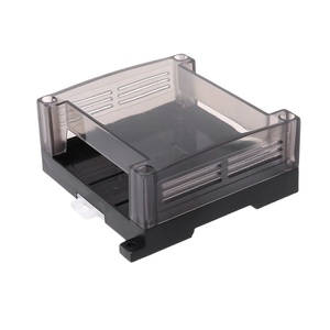 Caja de Control Industrial de Plástico Transparente de 95*90*40mm, 2 Piezas/Lote, <span class=keywords><strong>para</strong></span> Proyectos de Riel <span class=keywords><strong>DIN</strong></span>, PCB Electrónica, Instrumentos Electrónicos - Product Image 1