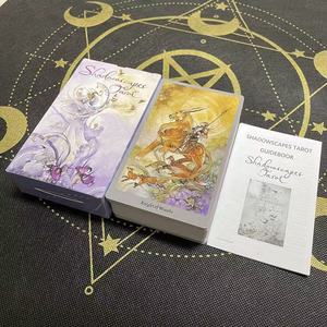 Пользовательские Красочные печати 350gsm художественная бумага Таро карты с золотыми краями - Product Image 3