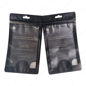 ซองใส่<span class=keywords><strong>โทร</strong></span>ศัพท์มือถือกระเป๋าซิปด้านบนด้านหนึ่งมีรูถุงบรรจุภัณฑ์พลาสติก PP สำหรับเคสโทรศัพท์มือถือ - Product Image 1