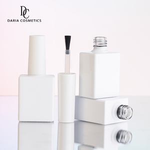 ขวดแก้วทรงเหลี่ยม 10 มล. 12 มล. สำหรับยาทาเล็บเจล UV ทนทาน พร้อมฝาและแปรง - Product Image 4