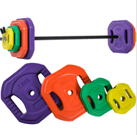 Barre de musculation de haute qualité pour salle de sport, barre de musculation en forme de crocodile, 20 kg, ensemble de haltères réglable
