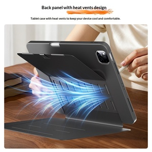 Coque de protection multi-angle pour <span class=keywords><strong>iPad</strong></span> <span class=keywords><strong>Air</strong></span> 10 Pro 11, avec dissipation thermique plate et magnétique, 10.9 - Product Image 3
