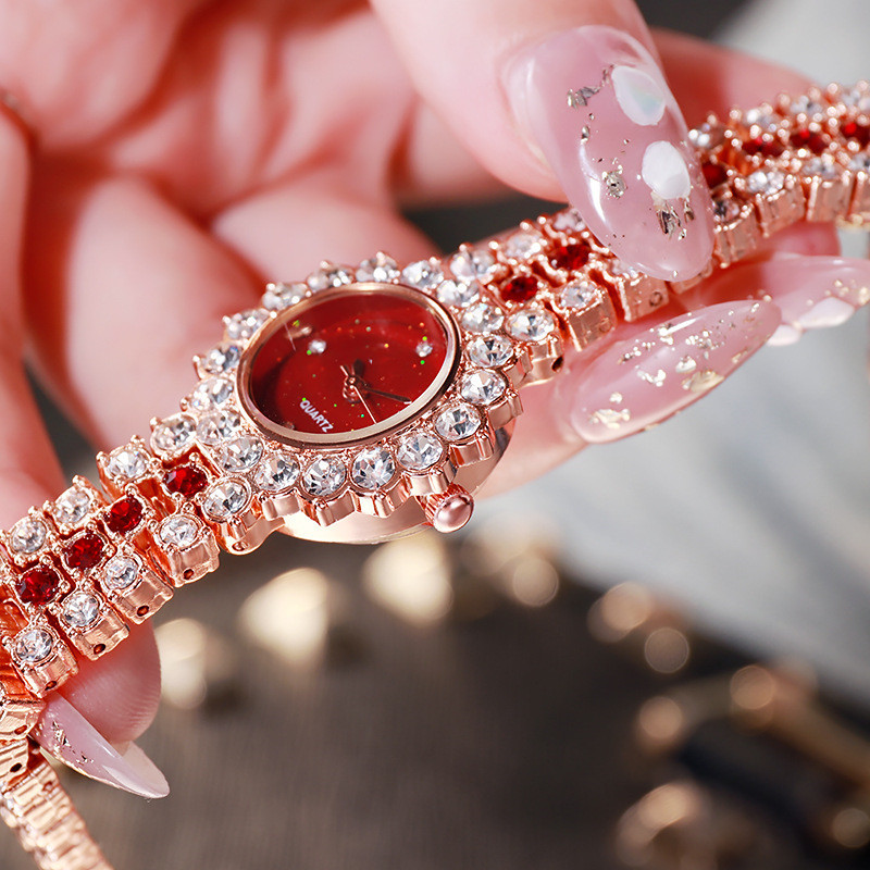 Or + visage rouge (montre)