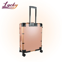 Roulant maquillage Train Studio coiffeur maquilleur Trolley Case avec lumière LED miroir jambes réglables et roues détachables