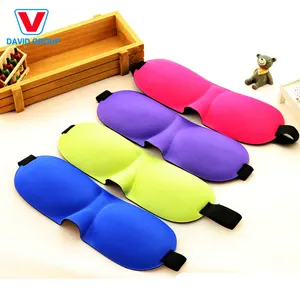 Venta caliente 3D Sleep Eye Mask Promocional Silk Sleep Mask Super Soft Ajustable Sleeping Mask