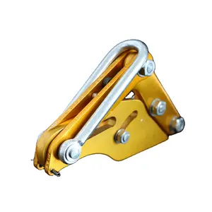 Aluminum Alloy Come Along Overhead Transmission Line Construction Tool Conductor Grip