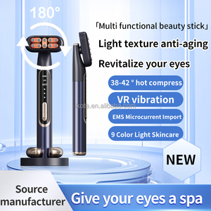 Arrugas Eliminar Ion Vibración Calentamiento Ojo Belleza Pluma Cara Cuello Dispositivo de belleza con carga tipo C - Product Image 2