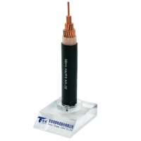 Câble d'alimentation monophasé ZC-YJV 0.6/1kV 1x185mm² en cuivre XLPE haute capacité pour l'entrée principale des installations utilitaires