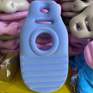 <strong>Inflatable</strong> PVC Maternity Mattress Environmentally Friendly Concave Flocking Thickened Indoor Outdoor Universal Mat <strong>Pool</strong> <strong>Floats</strong> - Product Image 3