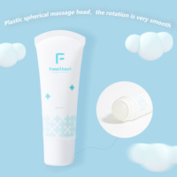 Tube en canne à sucre souple de couleur personnalisée avec applicateur à bille roulante