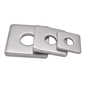 Rondelle quadrate in acciaio inossidabile 304 M4 - M20 DIN 436
