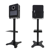 Berinteraksi DIY mesin Photobooth portabel DSLR Selfie Stan foto Booth Shell kompatibilitas Printer pemasok harga yang kompetitif