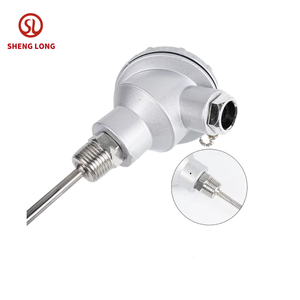 جهاز إرسال درجة الحرارة المتكامل مع مزدوج حراري من نوع K ومقاومة حرارية <span class=keywords><strong>Pt100</strong></span> طراز WZP-231 مع صندوق توصيل مقاوم للماء ومجس حرارة - Product Image 1