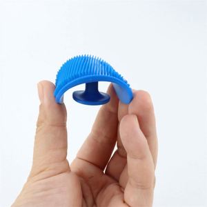 Silicone Facial Cleansing Brush Silicone <b>Scrubbers</b> Brush Blackhead <b>Scrubber</b> Brush Deepcleansing - Product Image 5