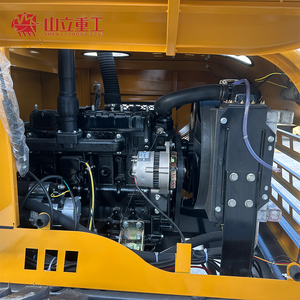 शान्ली फ्रंट व्हील लोडर अनुकूलन योग्य इंजन/टायर/कैब 1-7 टन भार क्षमता 40 किमी/घंटा गति डीजल इंजन उच्च दक्षता 78kw - Product Image 5