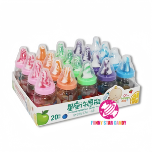 Logo personnalisé Biberon Tétine <span class=keywords><strong>Bonbon</strong></span> <span class=keywords><strong>Bonbon</strong></span> Saveur Fruit Sucette Sucette Sucette Arc-En-Ciel Gelée De Haricots Bonbons - Product Image 6