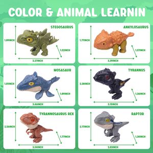 Khủng Long Hành Động Con Số Với Movable Miệng Dino Hình Chomp Quà Tặng Đồ Chơi 3-8 Năm Tuổi Chàng Trai Và Cô Gái Hình Quà Tặng Cho Trẻ Em - Product Image 2