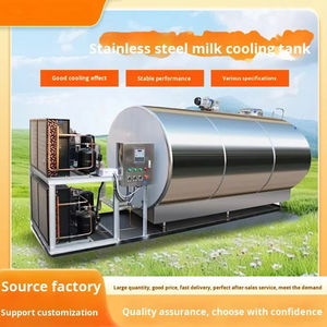 Tanque de almacenamiento de refrigeración de leche de alta productividad 300L-6000L con bomba para plantas lecheras - Product Image 6