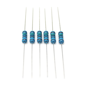 1m 250mW kim loại phim điện trở Carbon phim điện Trở 1/4W 5% 1ohm điện trở tráng men kim loại mới 1/8W 1W 2W 1K <span class=keywords><strong>2</strong></span>.2K 120R 47K 51K 220k - Product Image 2