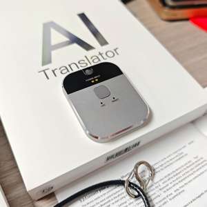 Traducteur numérique intelligent IA 144 langues bidirectionnel simultané pour <span class=keywords><strong>chat</strong></span> de groupe <span class=keywords><strong>mobile</strong></span> et réunions internationales, <span class=keywords><strong>gratuit</strong></span> à vie - Product Image 1