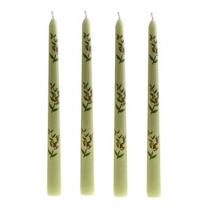 Nuovo Set di arrivo di 4 Set regalo di candele coniche alte senza fumo con motivo <span class=keywords><strong>Artdeco</strong></span> a bastoncino lungo - Product Image 4