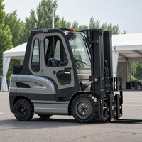 Forklift Elektrik Hemat Energi 3 Ton 3.5 Ton 5 Ton 60V Baterai Hidrolik Tinggi Angkat 3m CE Forklift Gudang