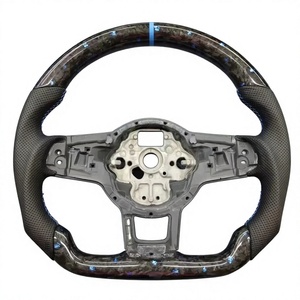 Volante de Fibra de Carbono para Volkswagen V/W, Accesorios de Modificación Interior para Beetle, Amarok, T Roc, T Cross, <span class=keywords><strong>Arteon</strong></span> - Product Image 4