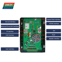 DWIN Pantalla Táctil LCD Inteligente HMI Industrial de 7 Pulgadas 1024x600 TFT Módulo de Pantalla RS232/RS485/Can DMG10600T070 _ A5W