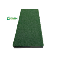 Tapis de frappe de golf 3D d'hiver avec inserts remplaçables, simulateur de frappe, tapis d'entraînement intérieur, base en EVA résistante au feu