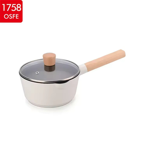 Poêle à oeufs à induction en aluminium moulé sous pression avec manche en bois - Product Image 3