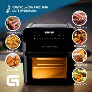 Friggitrice ad Aria Grunkel 12L 1500W con Controllo Digitale, Forno Multifunzione - Product Image 2