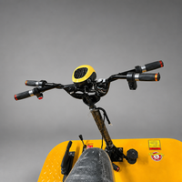 Chariot de manutention électrique à plateforme plate avec garde-corps de sécurité, siège et poignée de direction, OEM 2,5x1,1m pour usage industriel