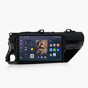 Junsun V1 CarPlay inalámbrico Android Auto navegación para <span class=keywords><strong>Toyota</strong></span> <span class=keywords><strong>Hilux</strong></span> Pick Up AN120 2015-2020 EU Stock <span class=keywords><strong>Car</strong></span> Autoradio Multimedia Vi - Product Image 1