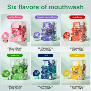 ONE 15ml*20 Nouvelle Formule Haleine Fraîche Rafraîchissement Instantané Menthe Non Irritante Sans Sucre Sachet de Poche Gélule en Pot Gelée Bain de Bouche - Product Image 2