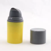 Vide Cosmétique En Plastique 15ml 30ml 50ml Cylindre Liquide Conteneur De Soins De La Peau Soins De La Peau Pompe Sans Air Bouteille