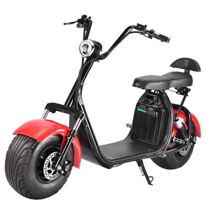 Vente en gros d'usine, scooter électrique à pneus larges de 8 pouces, batterie au lithium détachable 60V, scooter électrique Citycoco haute vitesse - Product Image 4