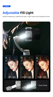 Stabilisateur de trépied professionnel multifonctionnel M01 pour l'extérieur pour la prise de vue vidéo et photo TikTok avec téléphone portable