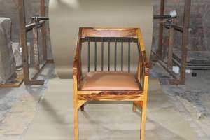 Silla de Jardín Moderna para Exteriores con Reposabrazos, Asiento Portátil y Cómodo para Parques, Resorts y Hoteles - Product Image 3