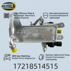 HEMILA Piezas de Vehículos 17218514515 17218607237 Enfriador de Transmisión Enfriador de <span class=keywords><strong>Caja</strong></span> de <span class=keywords><strong>Cambios</strong></span> Compatible con <span class=keywords><strong>BMW</strong></span> G30 F30 <span class=keywords><strong>X5</strong></span> Serie 3 - Product Image 3