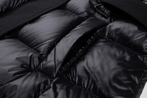 Abrigos de Plumón de Invierno con Logotipo Personalizado OEM ODM, Abrigos Largos Acolchados, Chaquetas de Plumón Brillantes para <span class=keywords><strong>Mujer</strong></span> - Product Image 6