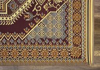 Tapis de patio extérieur résistant à l'eau et personnalisé, meilleur prix chinois, fournisseur de tapis bohème