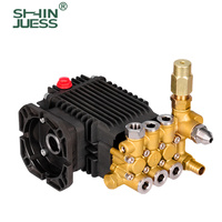 Pompe à eau haute pression Total Stop pour nettoyeur haute pression, pompe à piston en laiton pour lavage de voiture, 100 bars, 1450 tr/min, 2800 tr/min, 11 L/min