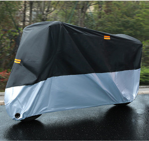 Housses de pluie pour véhicules électriques en gros, tenues de moto, enduites d'argent pour la protection contre le soleil et la poussière, housse de moto, tente de moto - Product Image 5