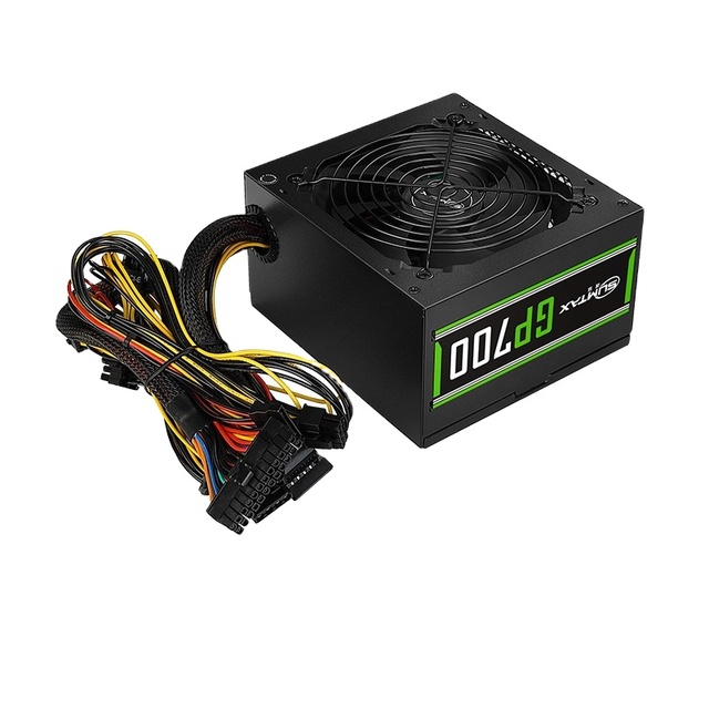 Xuntai GP700 White Brand Desktop Computer Power Supply Silent Support Backline Gaming 600W 80 PLUS Certified in Stock